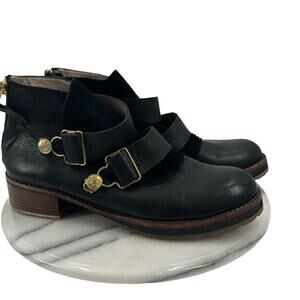 Matt Bernson Black Orchard Double Buckle Boots